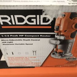 Ridgid compact router