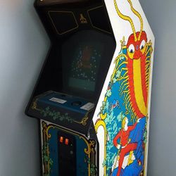 Atari Millipede arcade game.