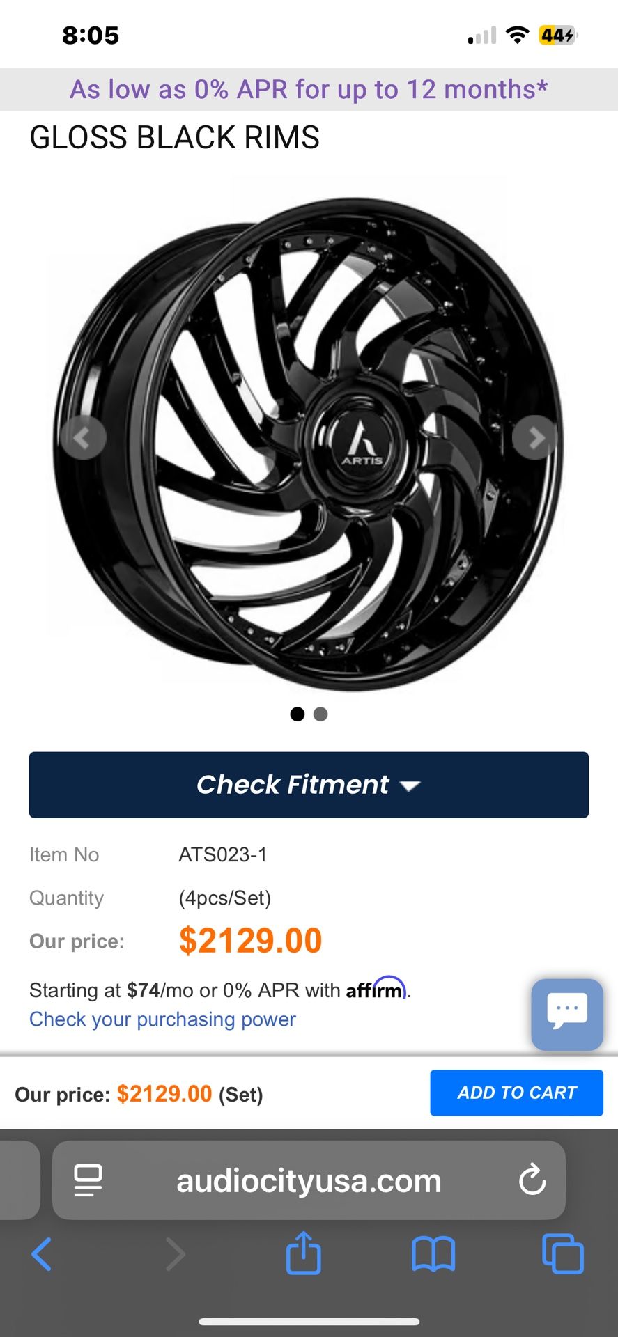 Lastest Rim Drop For Artis