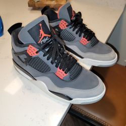 Infrared Jordan 4s