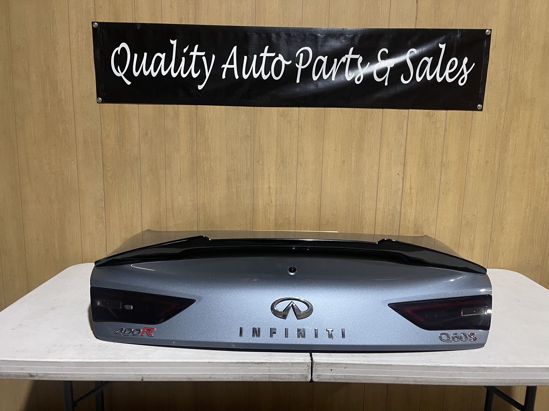 2017 2018 2019 2020 2021 2022 Infiniti Q60 Trunk