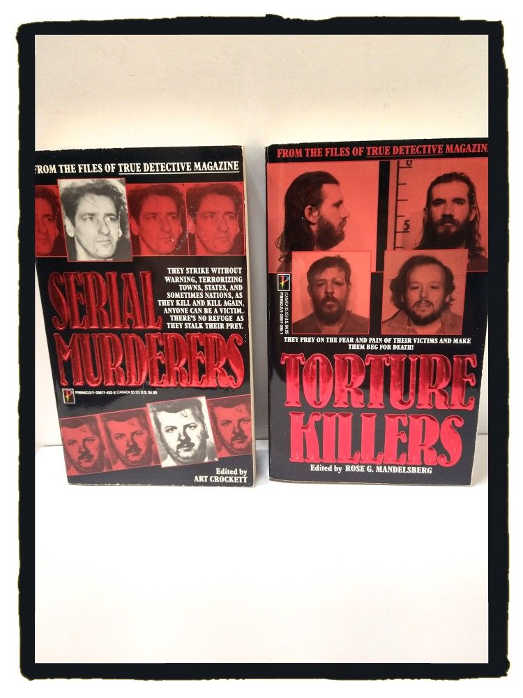 ☠️ TRUE CRIME ☠️ Set of 2 Books ☠️ See Desc For Details ☠️ Paperbacks