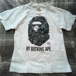 BAPE TEE ( SPACE CAMO) *RARE*