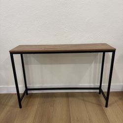 Entryway Table Console Table, Brown