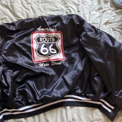 Route 66 Bomber Jacket
