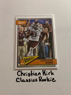 Christian Kirk San Francisco 49ers WR Classics Rookie Card.