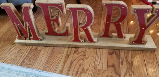 Wooden Christmas Decor