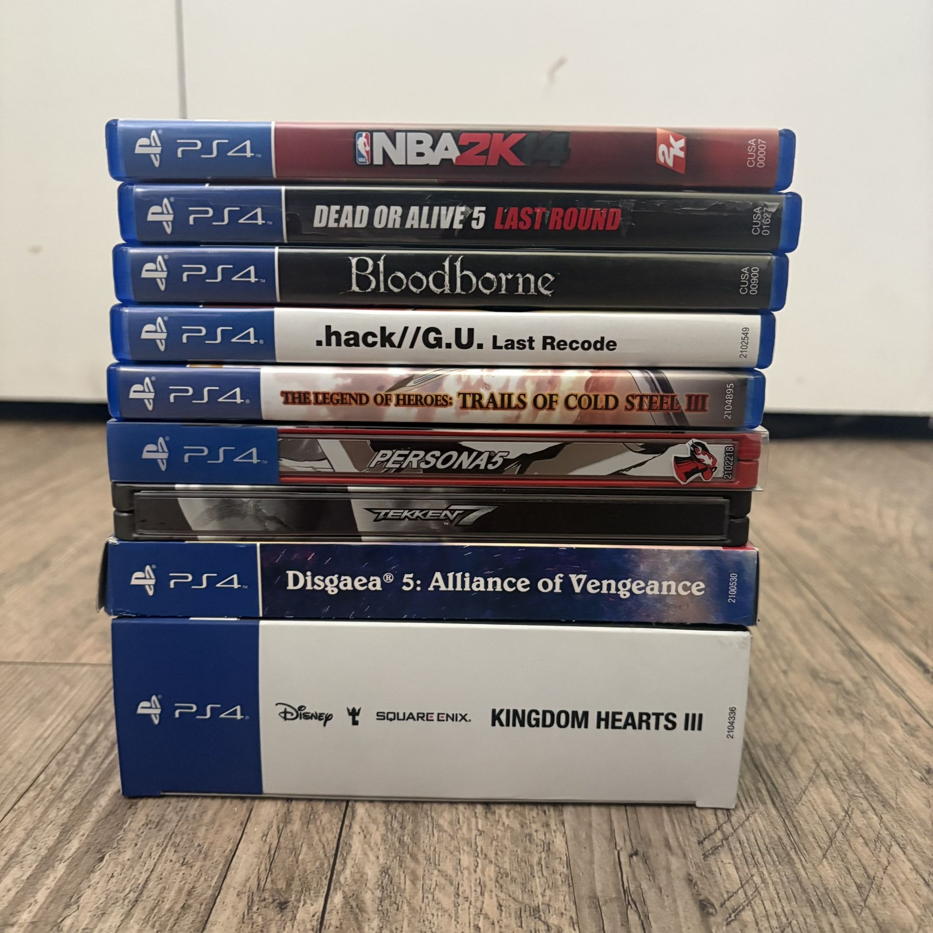 PS4 Games (READ DESCRIPTION)