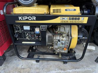 FOR SALE: KIPOR KDE5000E DIESEL GENERATOR – CLEAN UNIT – $2000 OBO