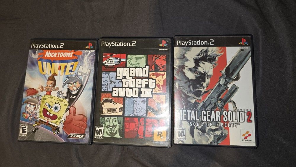 PS2 And PS3 Games 
