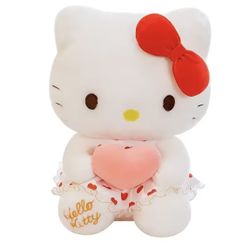 Hello Kitty Heart Plushie 35cm!