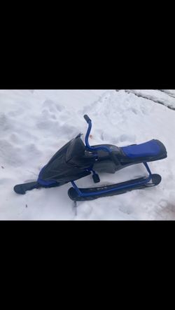 Kids Snow Sled with a steering wheel and breaks, $40 each