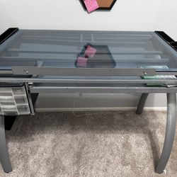 Glass Artist Desk