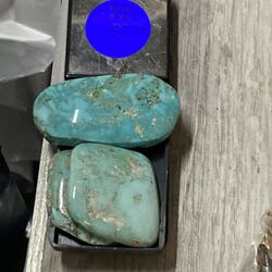 214 Carats Of Polished Natural Turquoise 