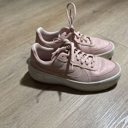 Size 8 Pastel pink nike Platform 