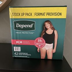 Depend Women’s Incontinence Underwear