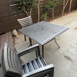 Patio Table With Chairs