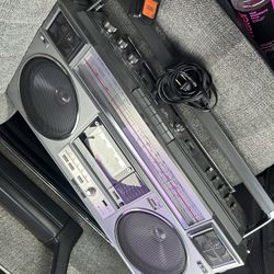 Old School JVC M50 Ghettoblaster In Perfect Condition