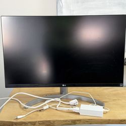 LG 27" 4k IPS UHD LED Monitor 