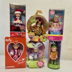 KELLY HOLIDAY DOLLS 2001-2004