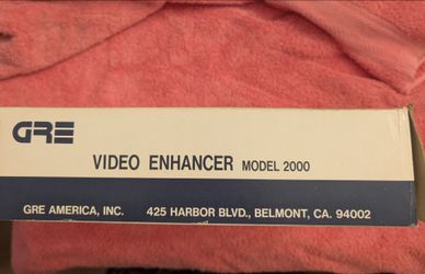 GRE America Video Enhancer