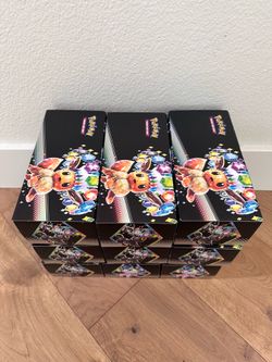 Pokemon Prismatic Evolutions EMPTY Card Storage Surprise Box