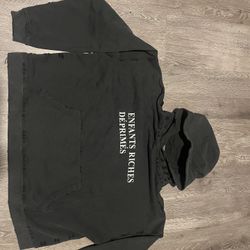 black erd size s hoodie