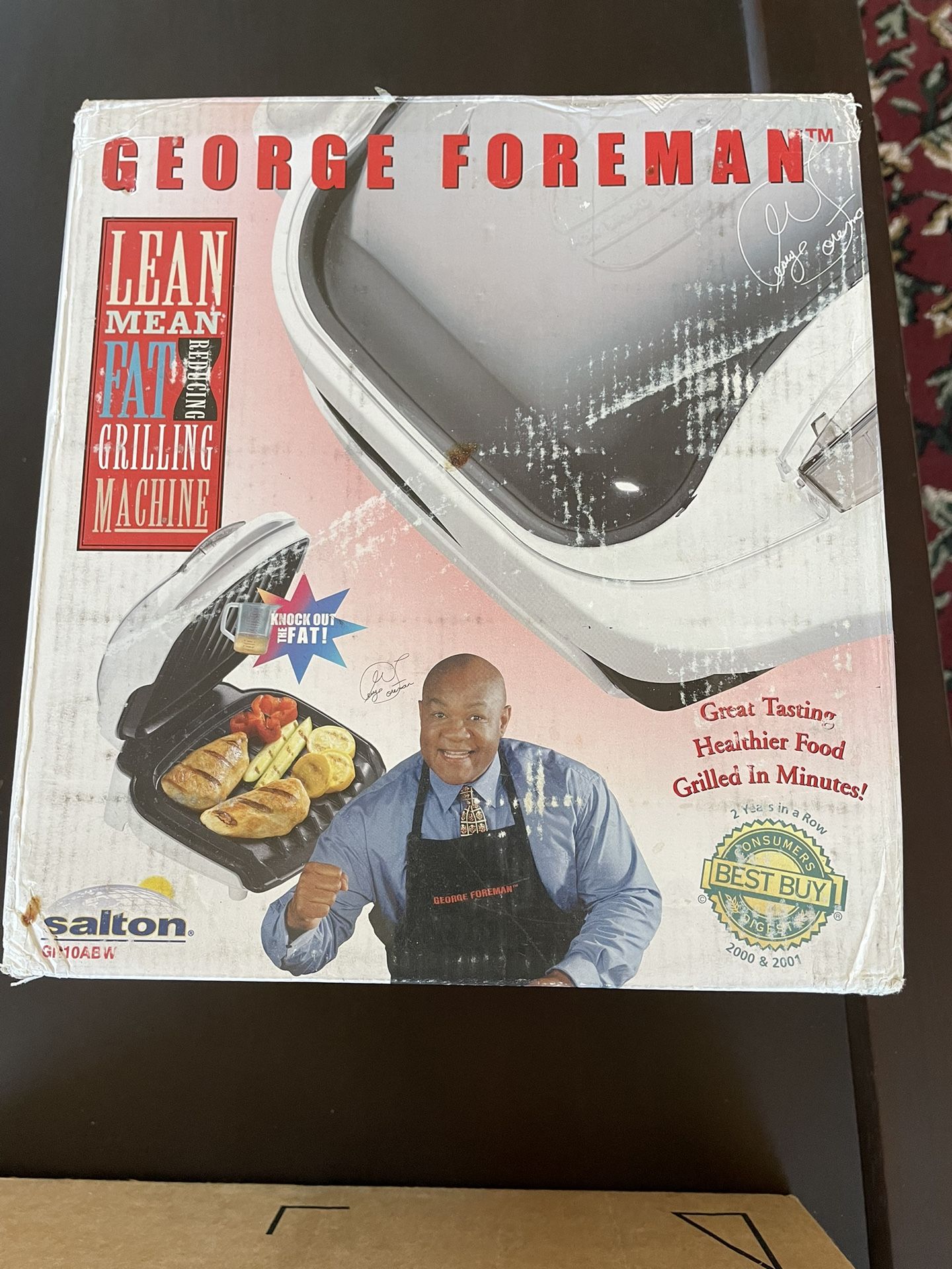Salton George Foreman Hamburger Grill