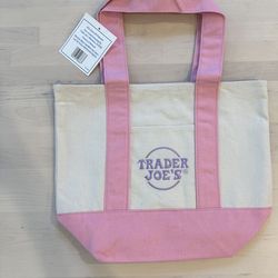 Trader Joe’s Mini Pink Tote Bag