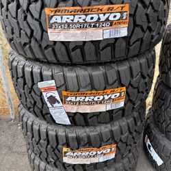 33 12.50 17 Vendo Un Set De Llantas Nuevas Con Garantía Marca ARROYO 