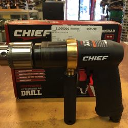 Chief Professional 1/2” Reversible Air Drill 