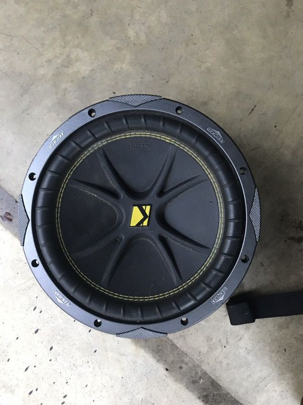 Kicker Comp C 10" Subwoofer