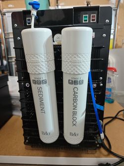 Brio bottle less water filter