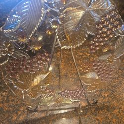Glass Serving Platter 12”