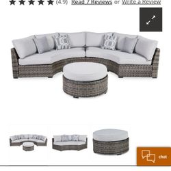 🌿 Ashley Harbor Court Outdoor Patio Set