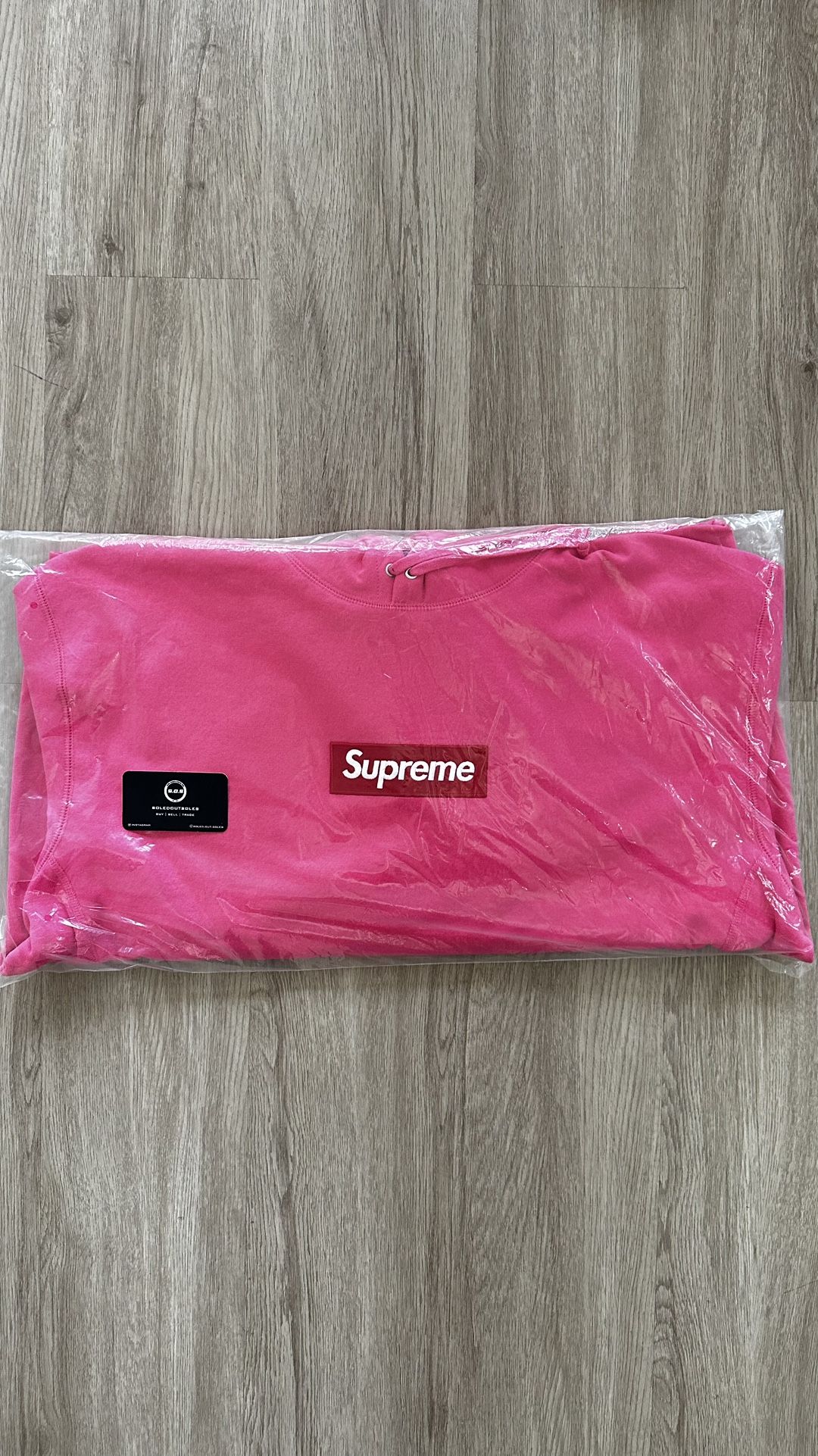 Supreme Box Logo Hooded Sweatshirt ‘Magenta’ (FW25) - Size XXLarge
