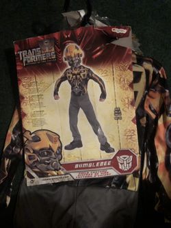 Halloween Transformers bumblebee size M 7-8