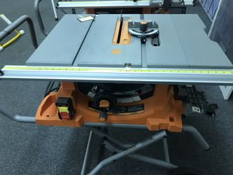 Ridgid 10” Table Saw