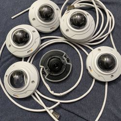 AXIS Security Cameras (6)