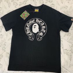 Bape x Chrome Hearts T shirt