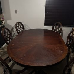 Dining table set Real Wood 