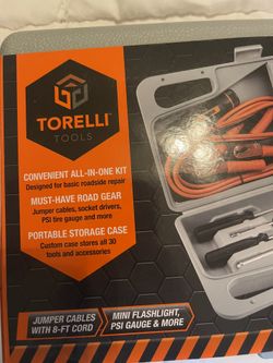 Torelli Tools Automotive Roadside Tool Kit