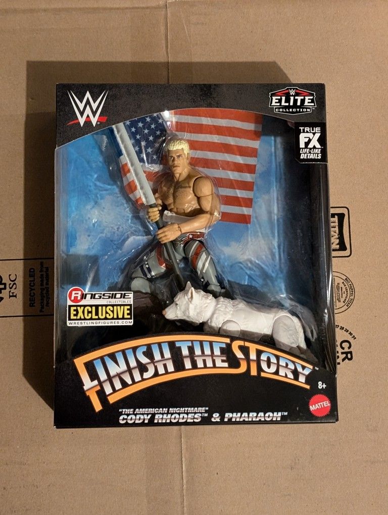 Cody Rhodes And Pharrorh Elite 2 Pack.