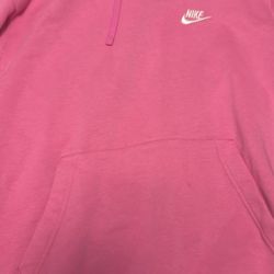pink nike hoodie