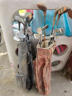 Assortment of Golf clubs
