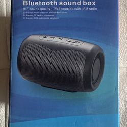Brand new  Bluetooth speaker , still  In box  never open 