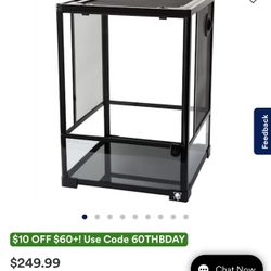 Single Door Terrarium 