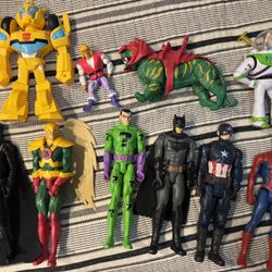 Action Figures: Marvel, DC, Star Wars, Transformers, Etc.
