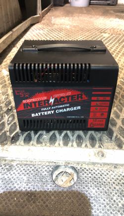 Inter Acter battery charger, 12volt-6amp