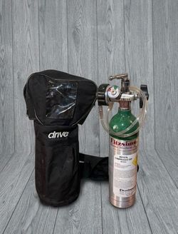 Empty Oxygen Cylinder